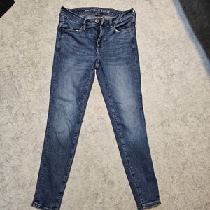 American Eagle Outfitters Women's Blue Jeans